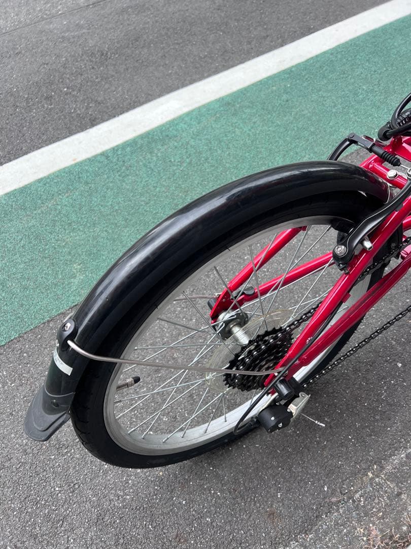 DAHON 折りたたみ自転車 赤