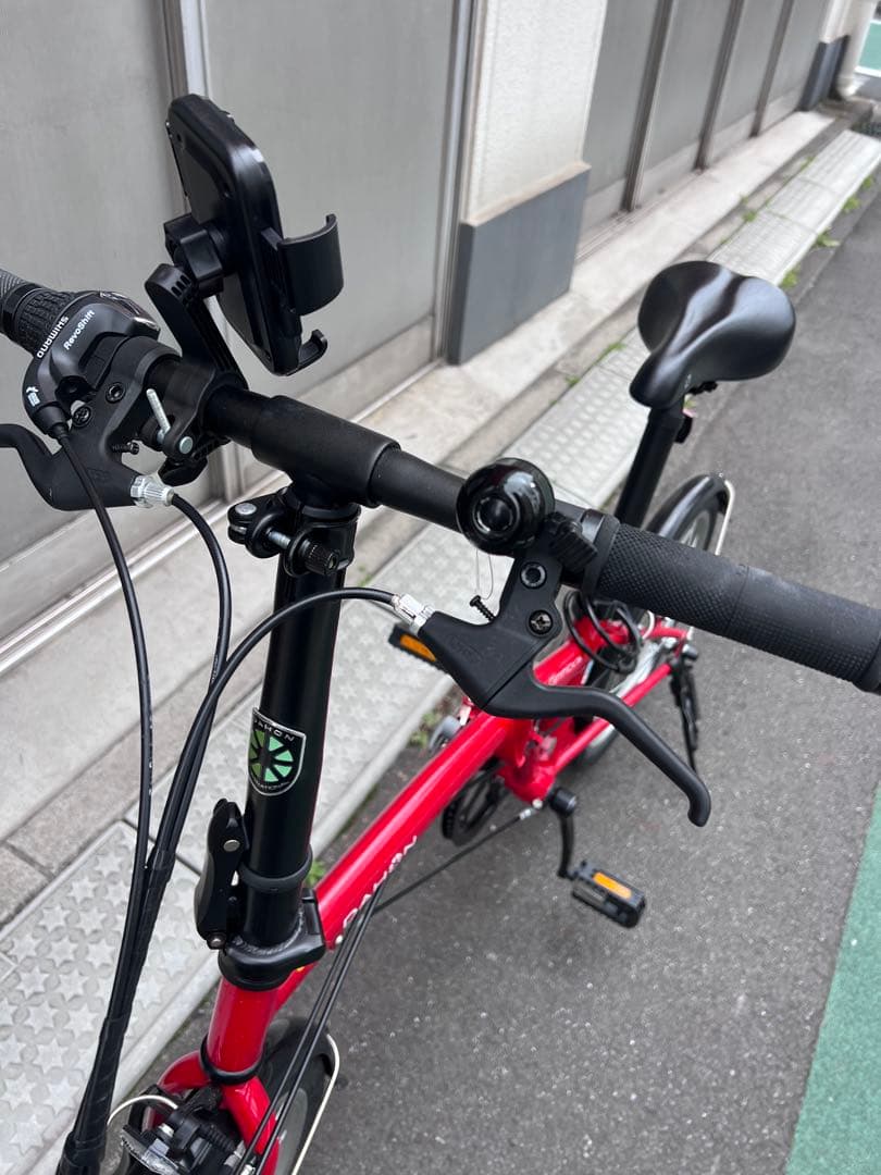 DAHON 折りたたみ自転車 赤
