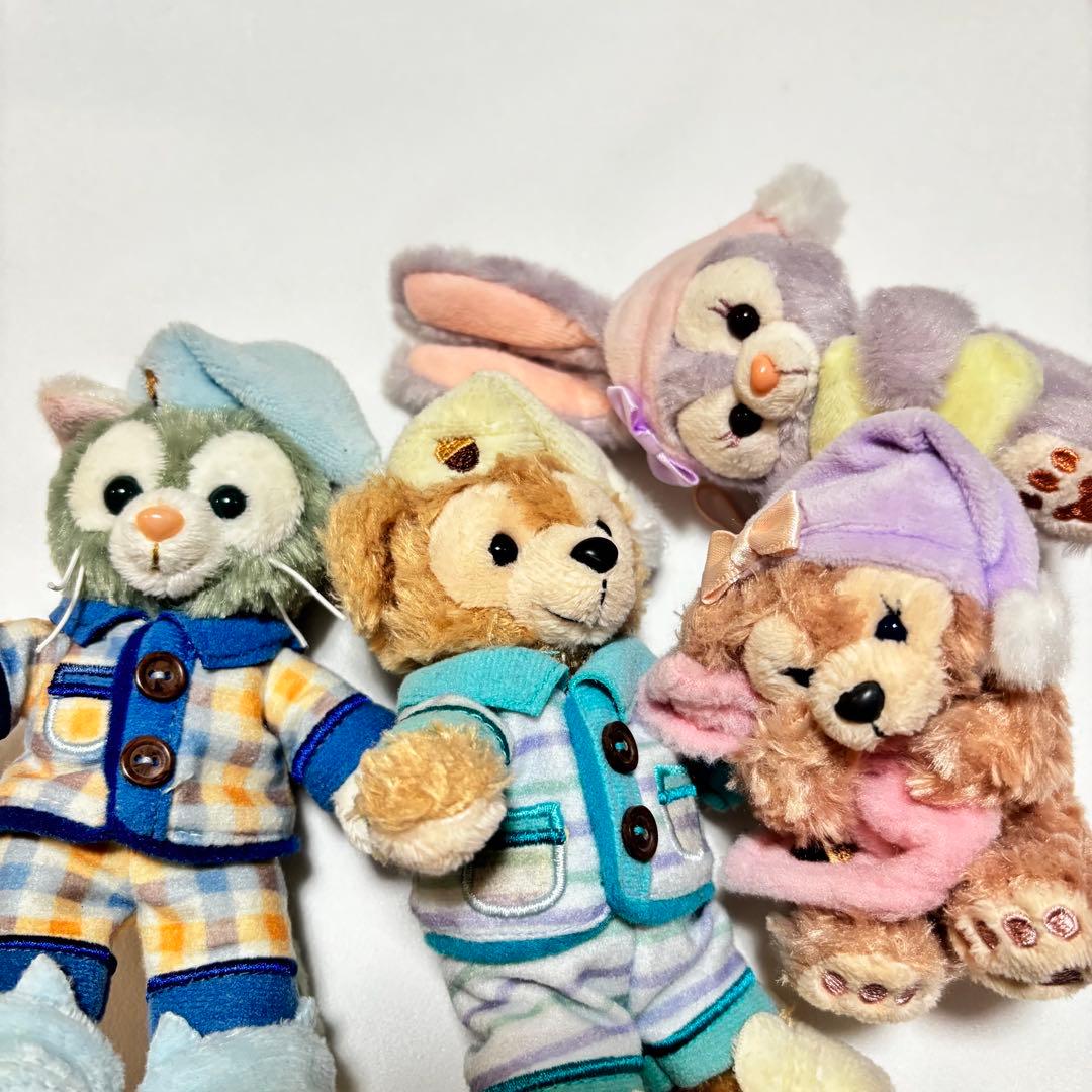 ダッフィー・フレンズ ぬいぐるみバッチ　キーホルダー　マスキングテープ　セット