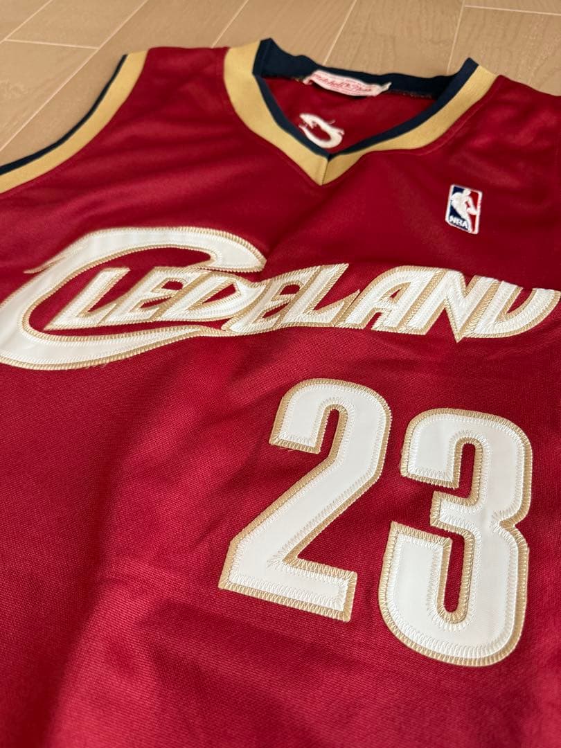 【セール】バスケジャージ CLEVELAND 23番 JAMES ユニフォーム