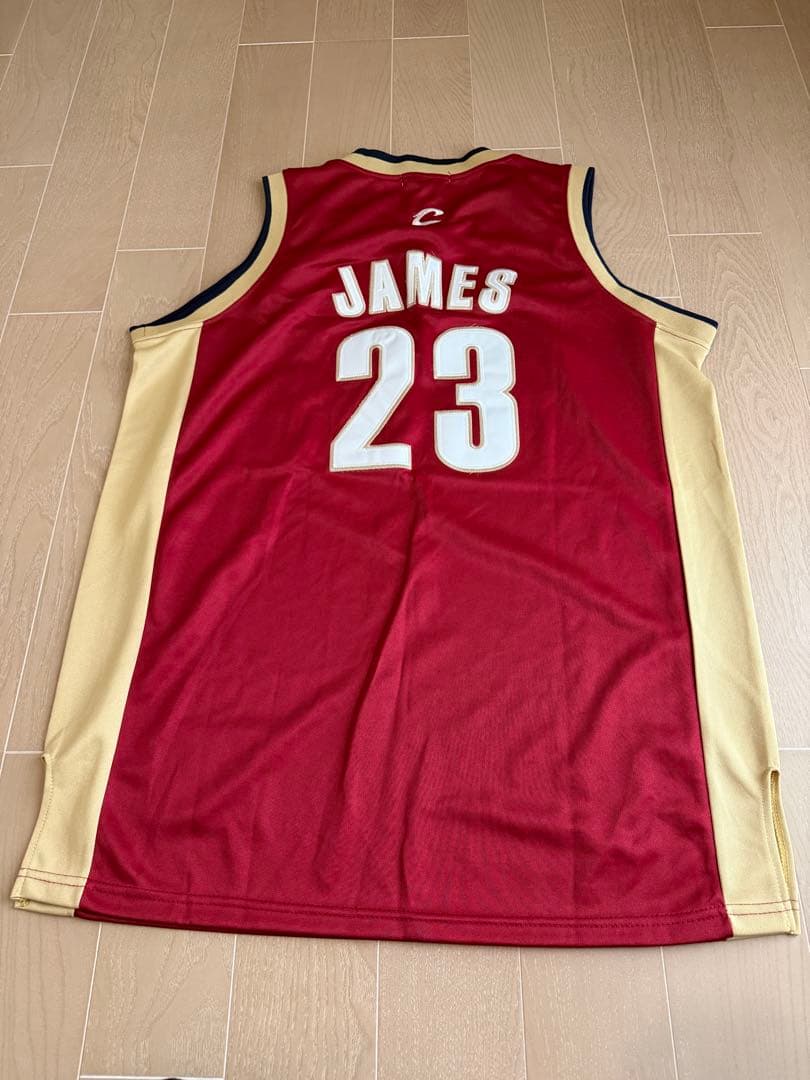 【セール】バスケジャージ CLEVELAND 23番 JAMES ユニフォーム
