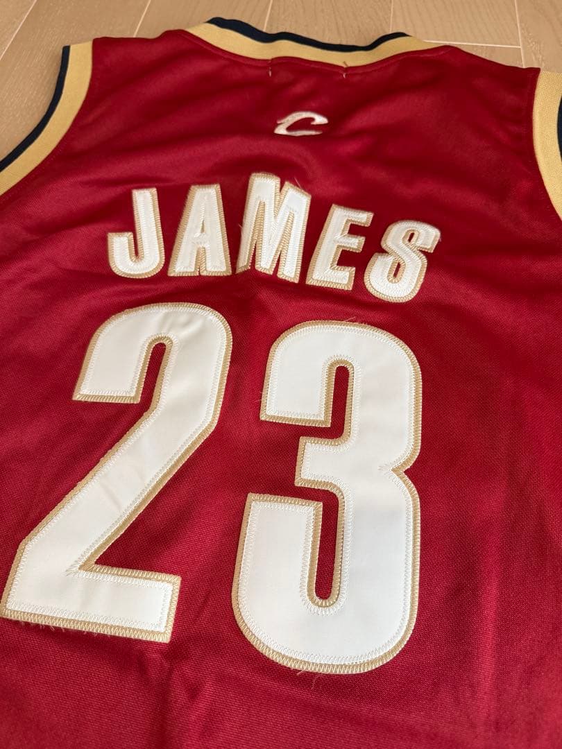 【セール】バスケジャージ CLEVELAND 23番 JAMES ユニフォーム