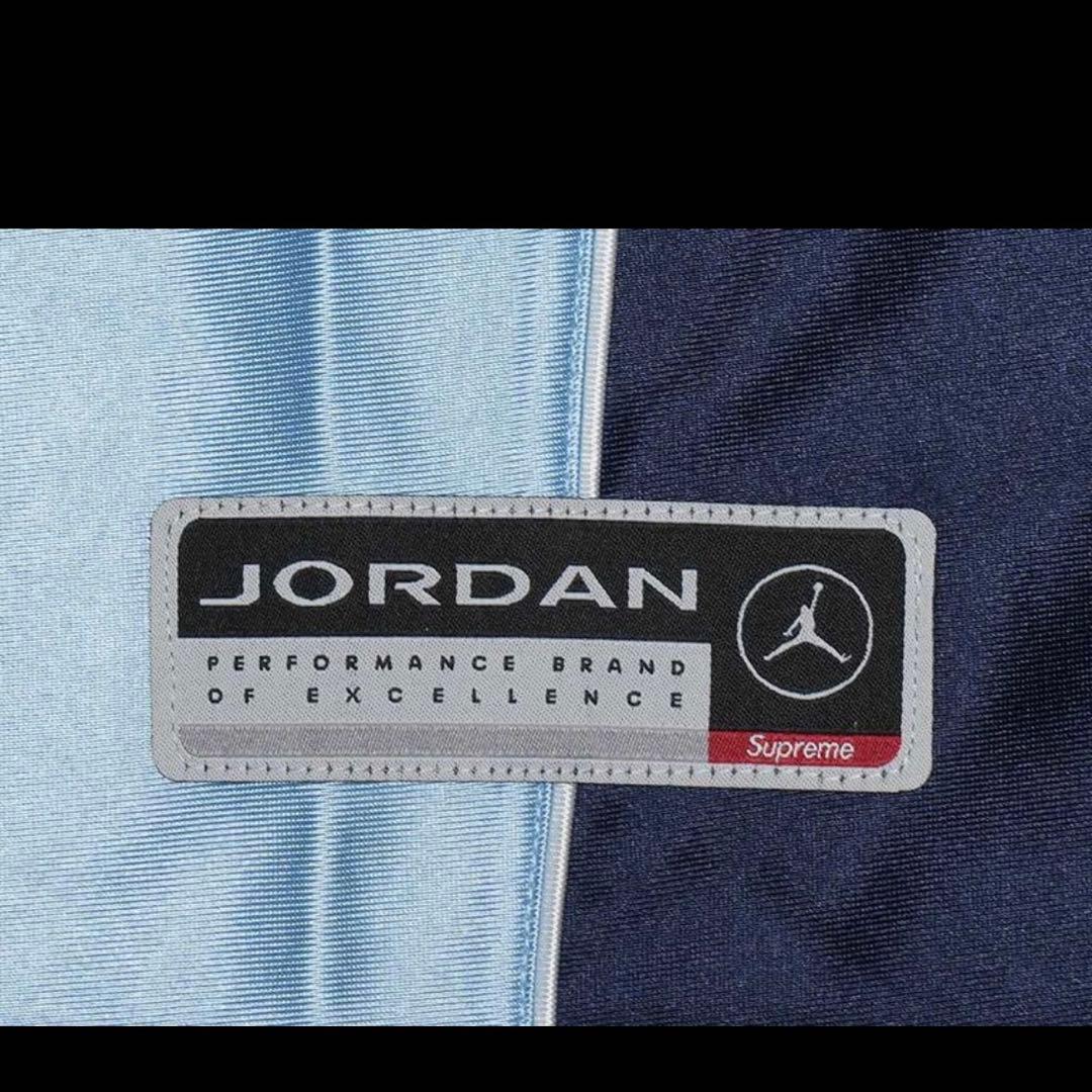 Supreme x Jordan Warm Up Jersey　\"Blue\"