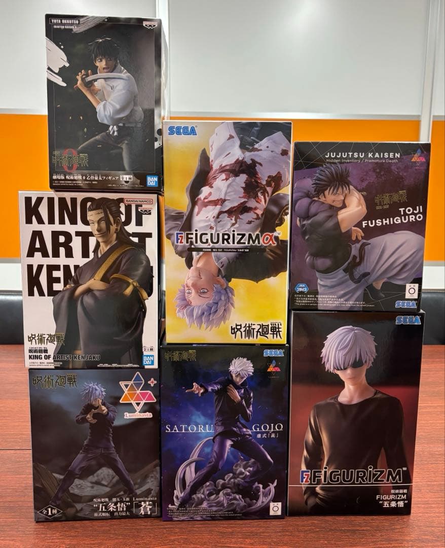 New!! 呪術廻戦1番くじ&プライズフィギュア１６体　【新品未開封】