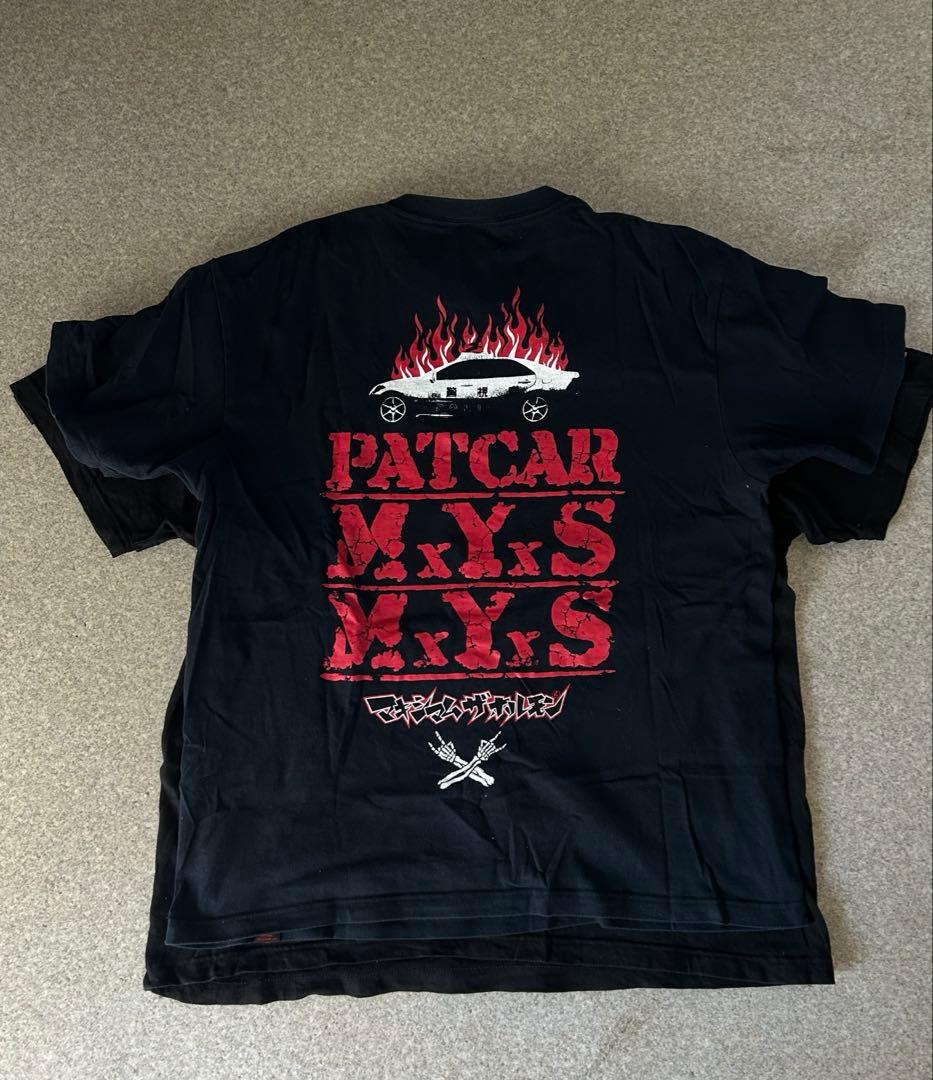 マキシマムザホルモン パトカー燃やすTシャツ XL