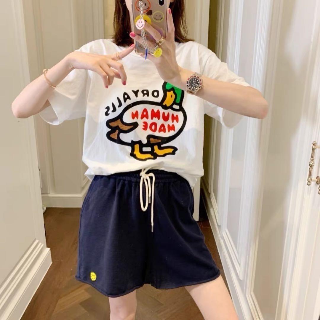 Human Made Tシャツ ホワイト ドライアス ダック サイズ s
