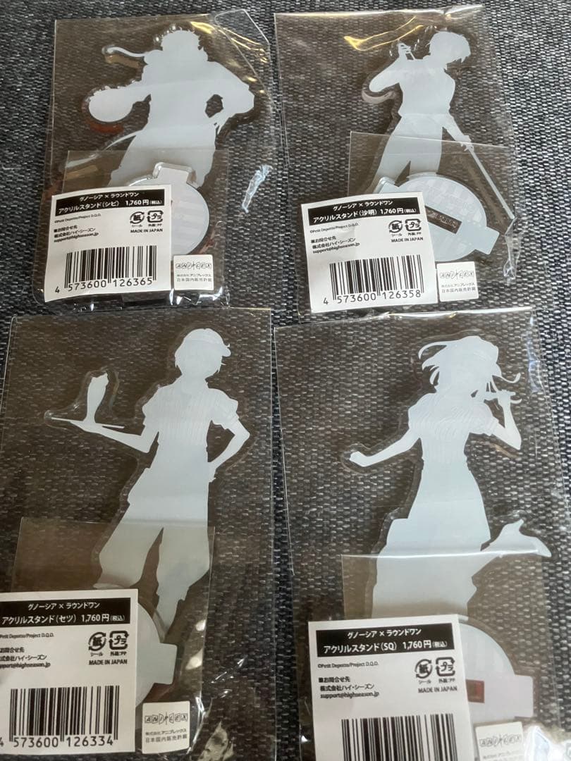 グノーシア ラウンドワン 等身 アクリルスタンド 3点セット
