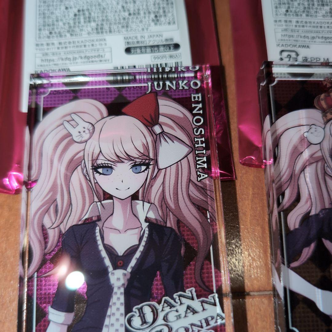 ダンガンロンパ15周年記念展 江ノ島盾子 トレーディングアクリルブロック