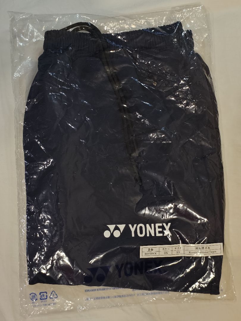 YONEX選手支給品韓国国家代表選手着用モデル上下セット安洗瑩/徐承宰/桃田賢斗