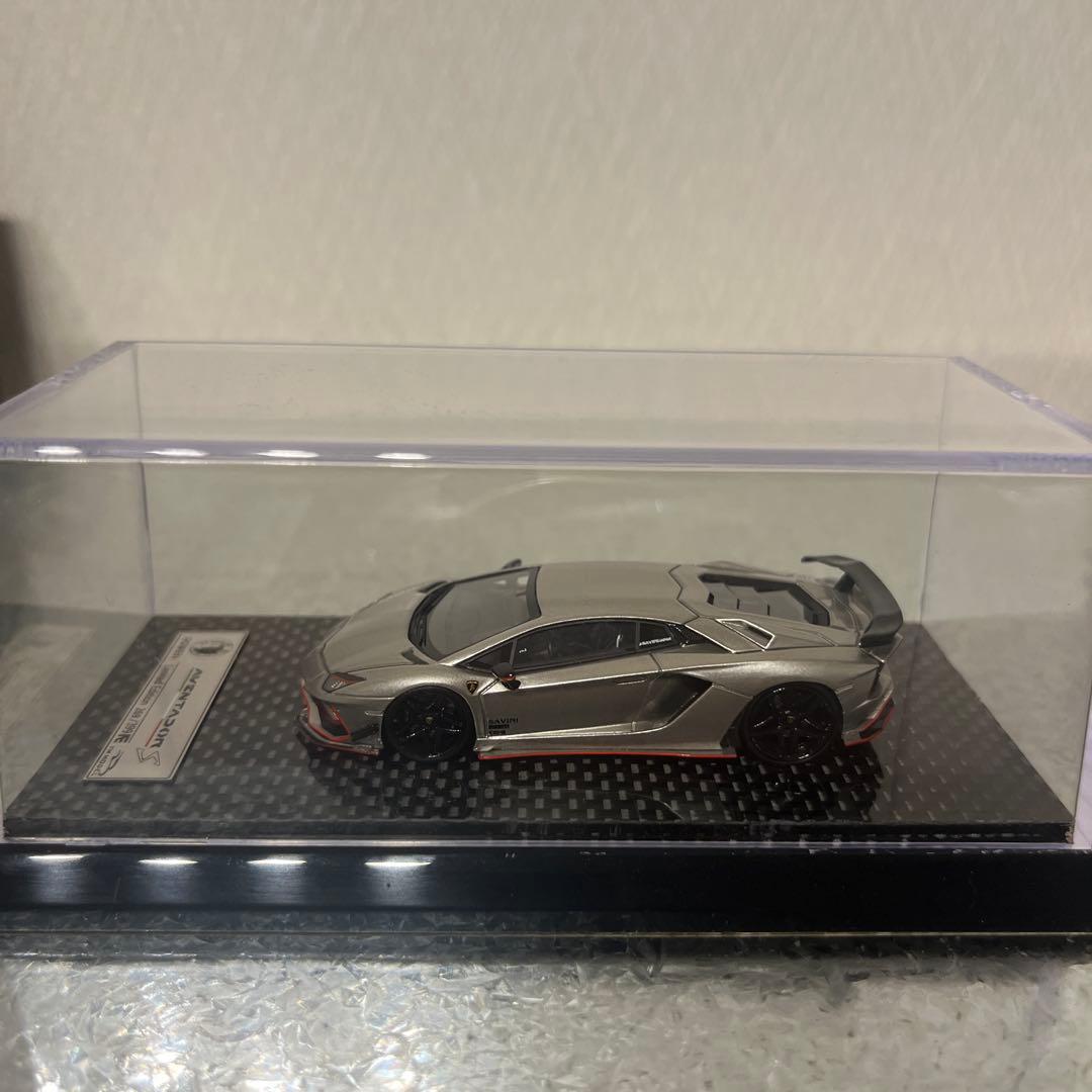 YM ランボルギーニ　アヴェンタドールS 1/64 ミニカー