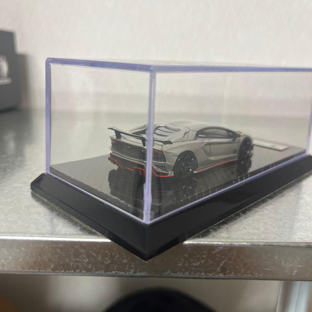 YM ランボルギーニ　アヴェンタドールS 1/64 ミニカー