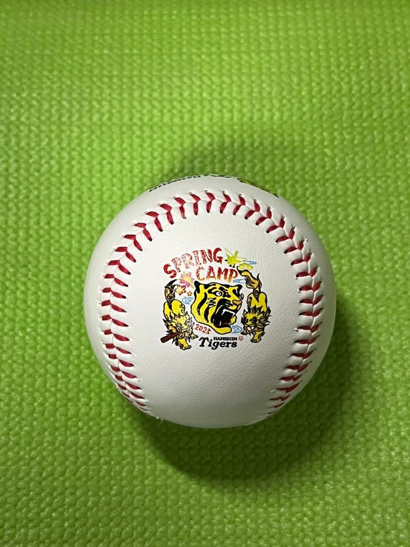 阪神タイガース 佐藤輝明 直筆サインボール 2025 沖縄キャンプ球 宜野湾
