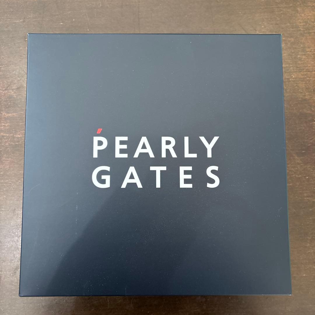 新品／未使用　Pearly Gates ゴルフシャツ ブラック サイズ6 箱付き