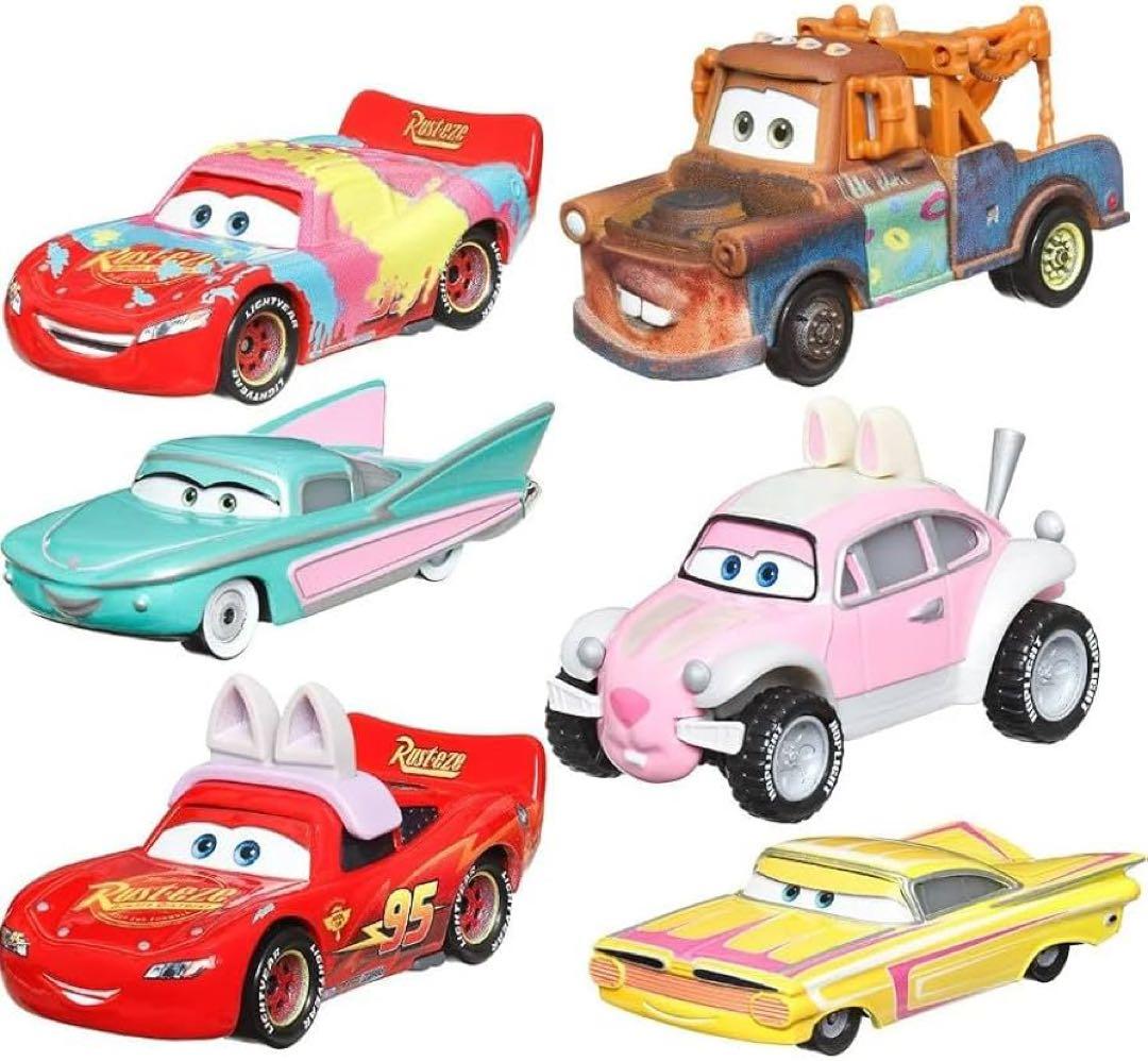 カーズ ミニカー イースターコンプリート6台セット