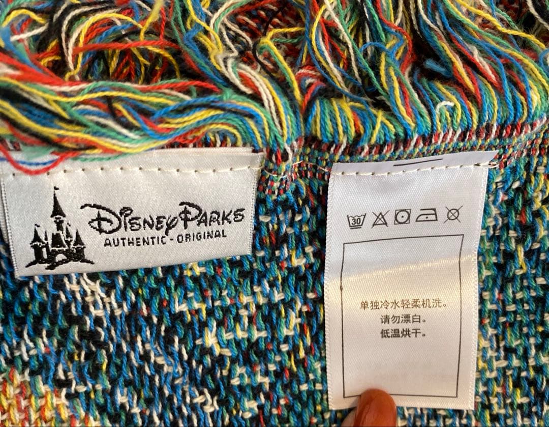 ブランケット　ミッキー&ミニー　上海ディズニーランド　グランドオープン