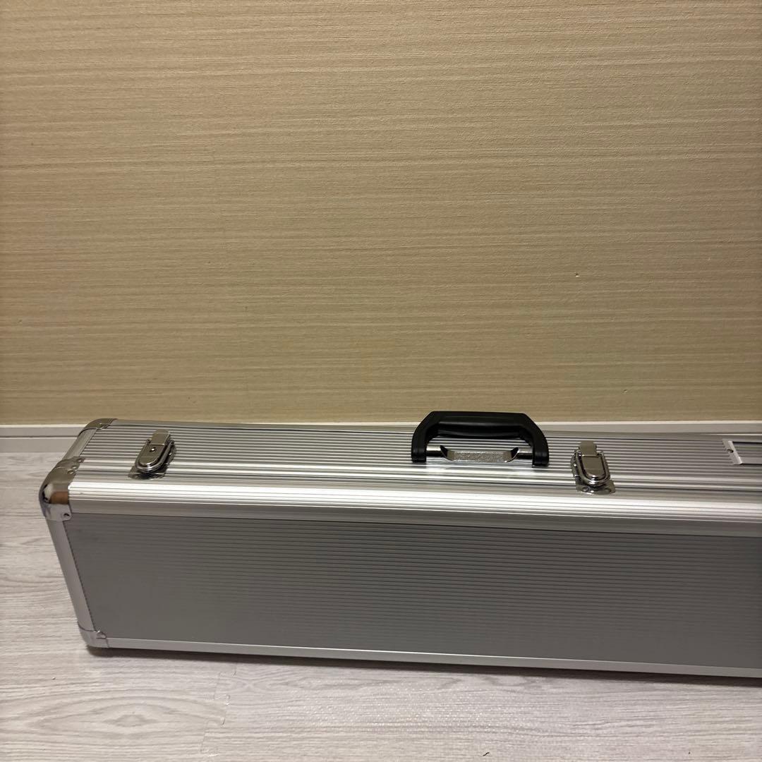沖縄三線専用　二丁入アルミハードケース