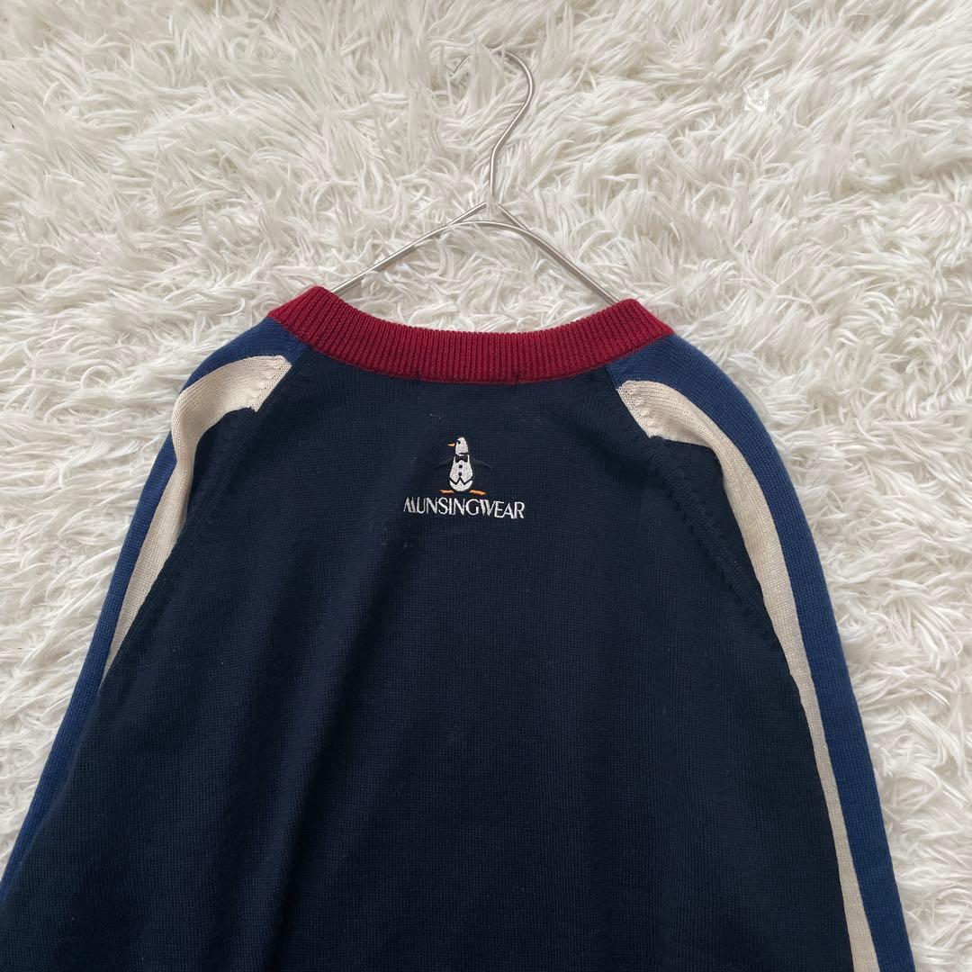 Munsing wear 長袖　ニット　セーター　洗える