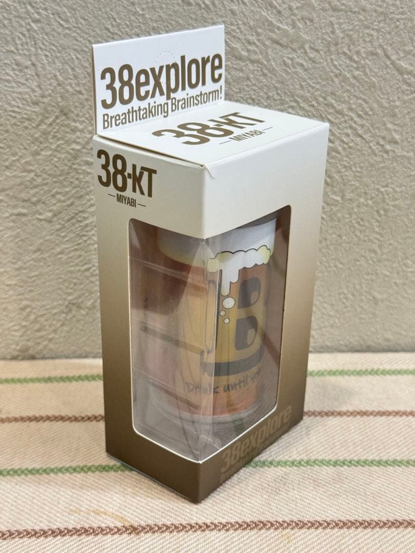 38explor BEEL コラボ 38灯 BeerMIYABI 縦縞無 クリア