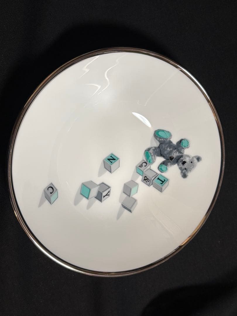 【未使用】✨TIFFANY&Co. ベア＆ブロック カッププレート 3点セット✨