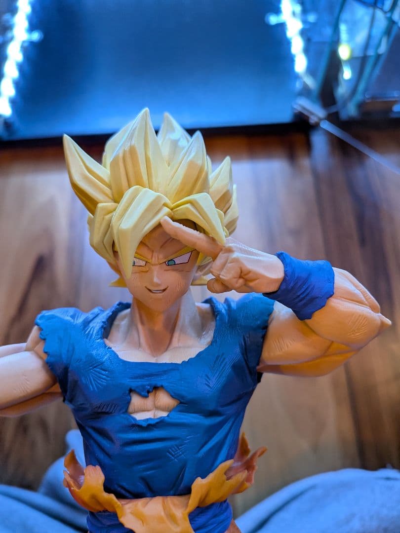 一番くじ ドラゴンボールZ D賞 超サイヤ人 孫悟空 MASTERLISE