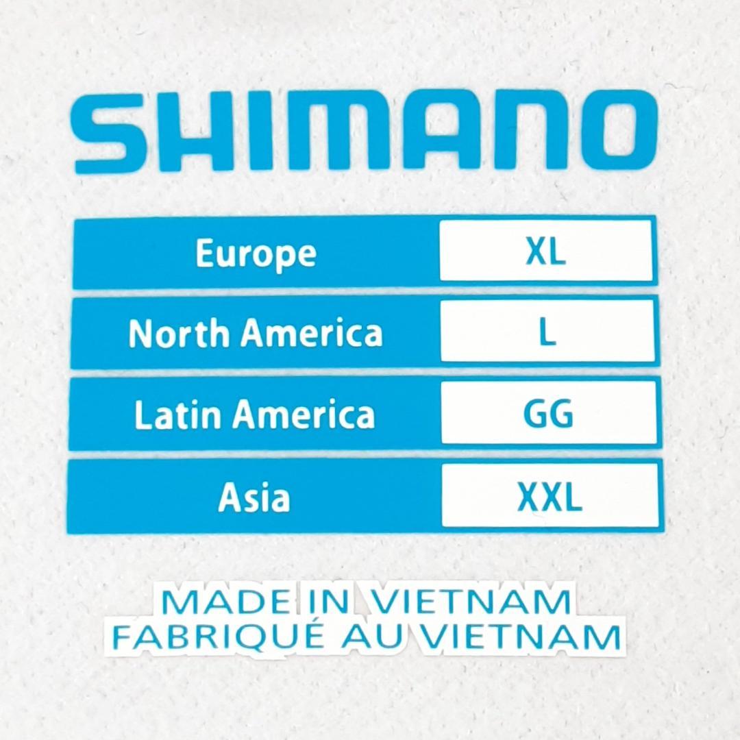 美品◎SHIMANO シマノサイクリング ジャージ XXL ボルドー 赤葡萄色