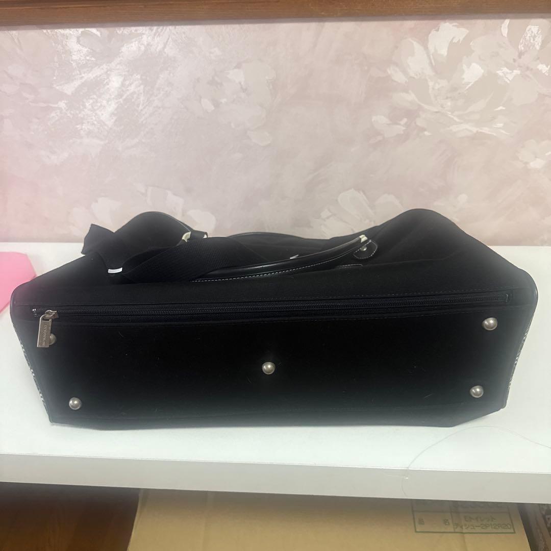 BURBERRY GOLF バーバリー ゴルフ 黒 ボストンバッグ 新品