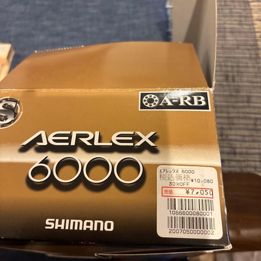 ☆タグ付き新品　SHIMANO AERLEX 6000 スピニングリール