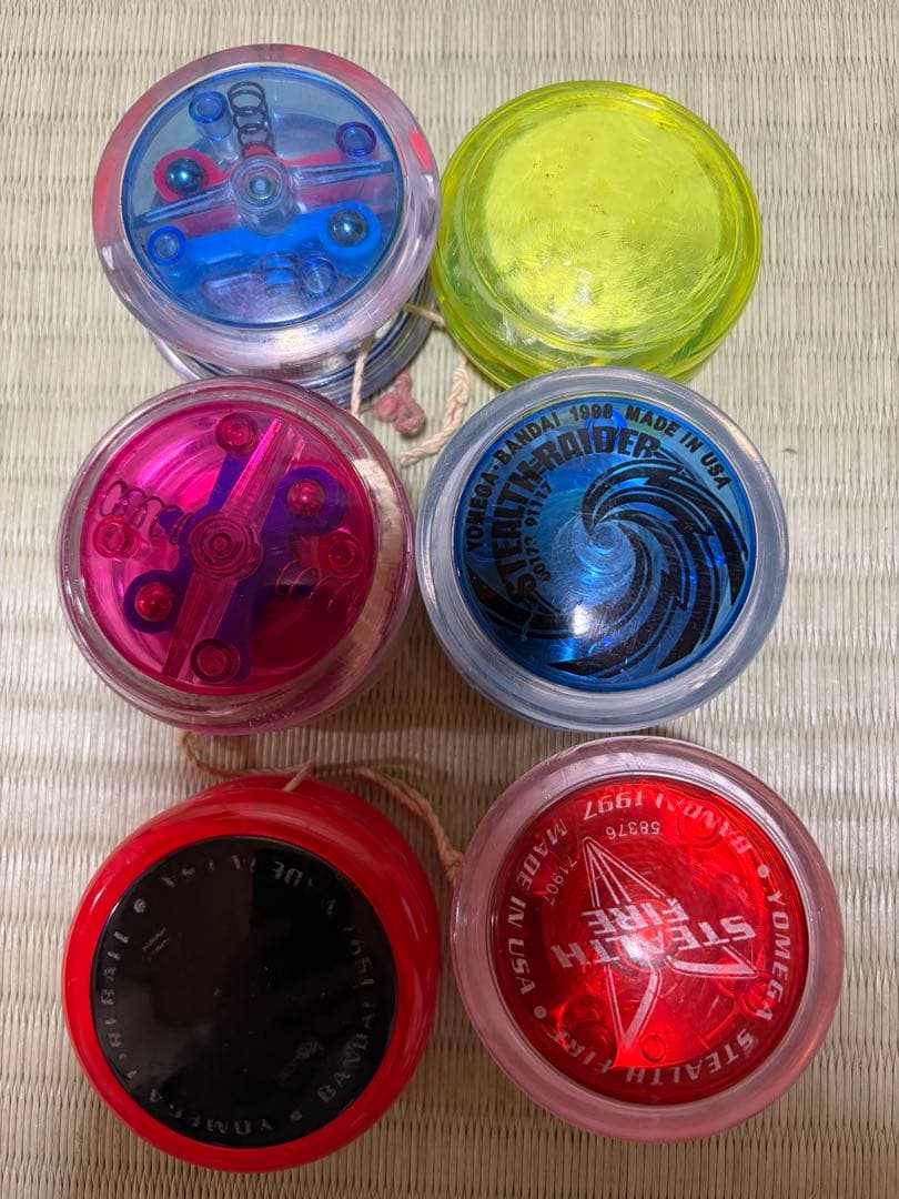 初期USA製 ハイパーヨーヨー6点セット ケース付 ステルスレイダー他