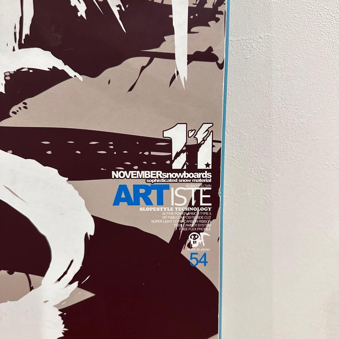 [ビンディング付]NOVEMBER ARTISTE スノーボード 54サイズ