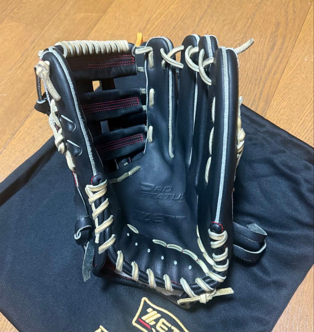 ゼット　プロステイタス　硬式用オーダーグラブ　297型　中川モデル　美品