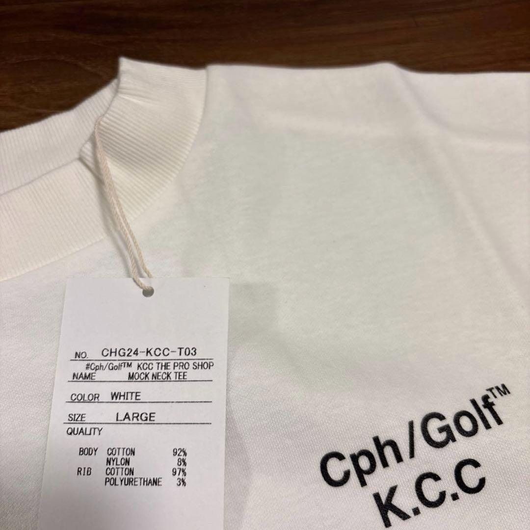 CPHGOLF KCC ゴルフ　モックシャツ　モックネック