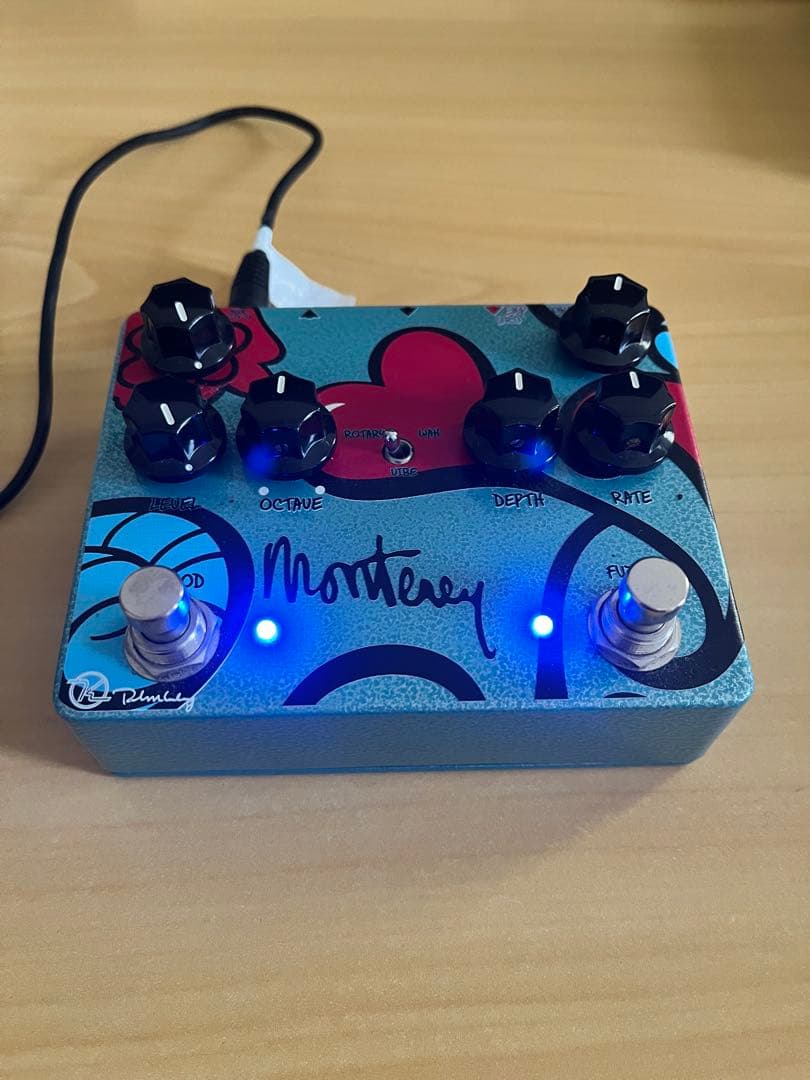 ギター keeley monterey rotary fuzz vibe