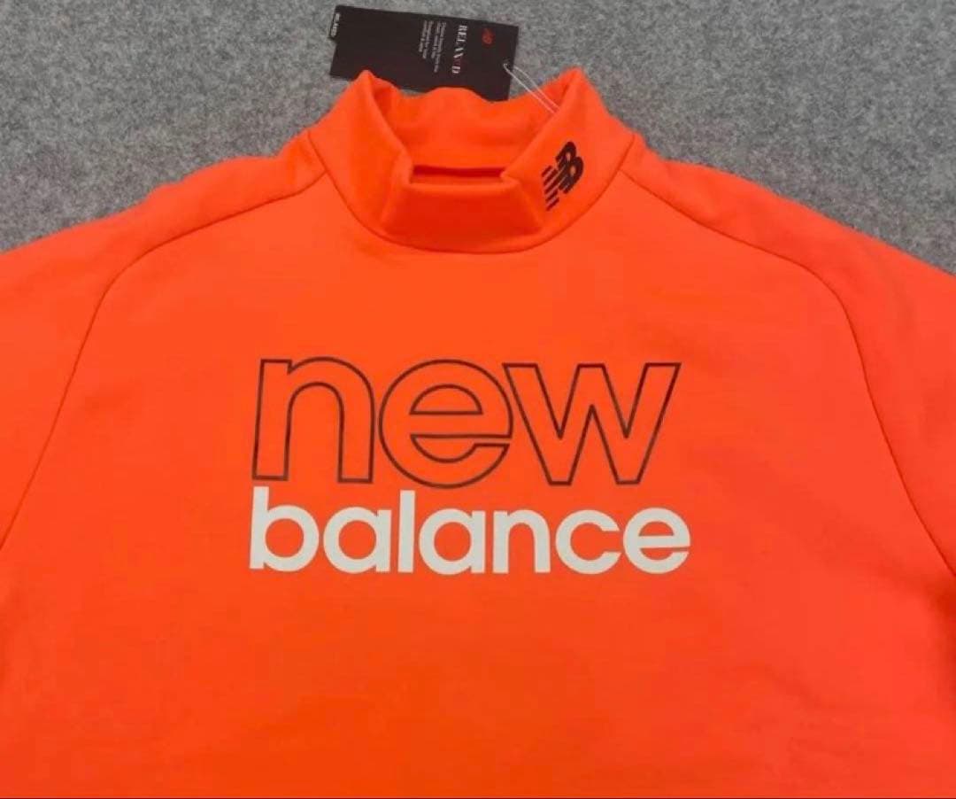 【新品】ニューバランス ／ハイネック／モックネック／裏起毛／サイズ６( XL)
