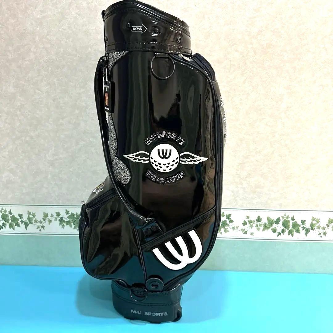 コース未使用　ウエサコ限定品　M.U SPORTS キャディバッグ　ビンテージ