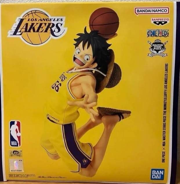ワンピース ベースショップ NBA LOS ANGELES LAKERS　ルフィ