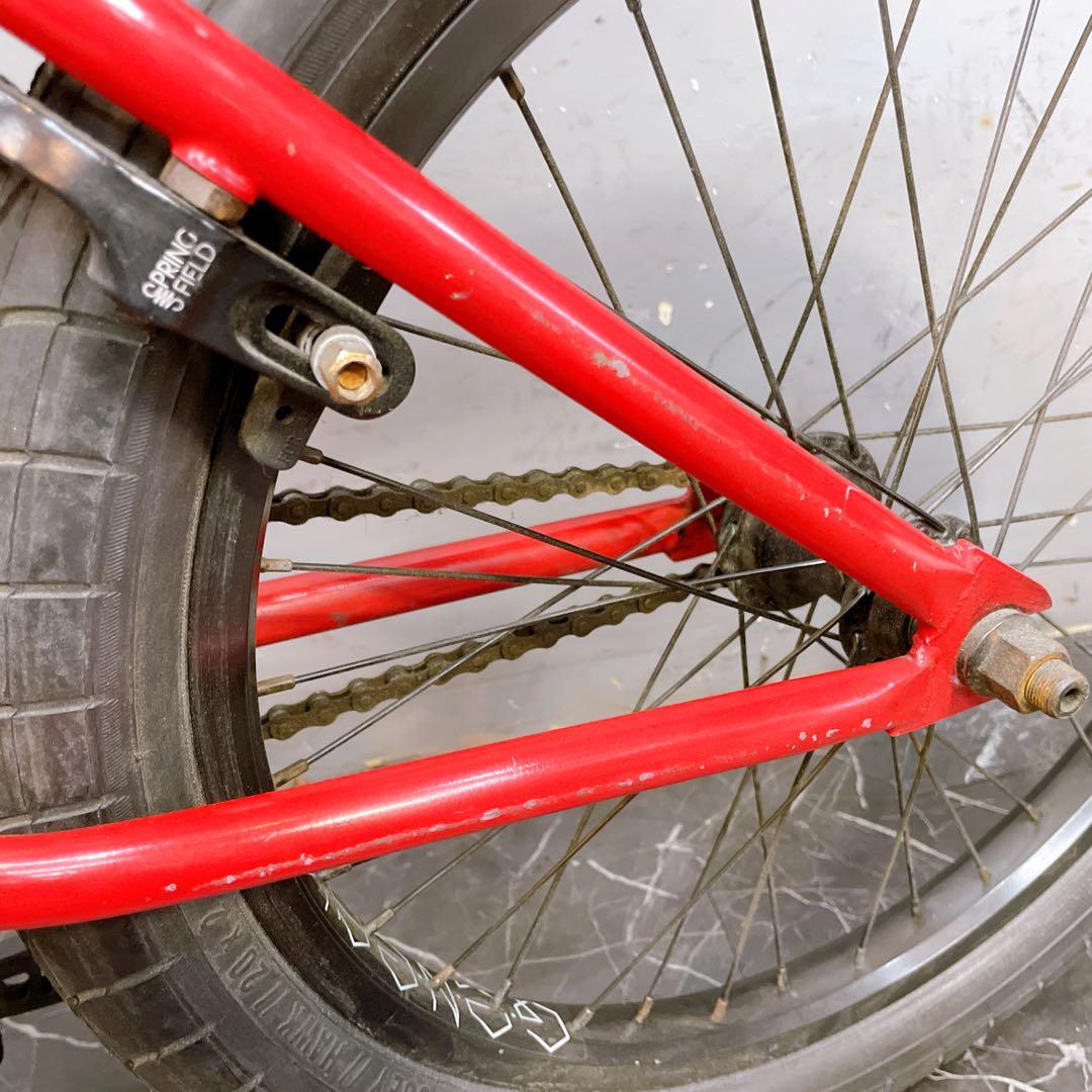 分解配送【917】BMX volume bike モトクロス レッド 20インチ
