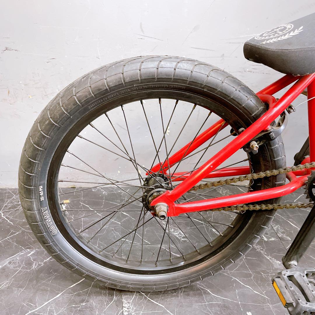分解配送【917】BMX volume bike モトクロス レッド 20インチ