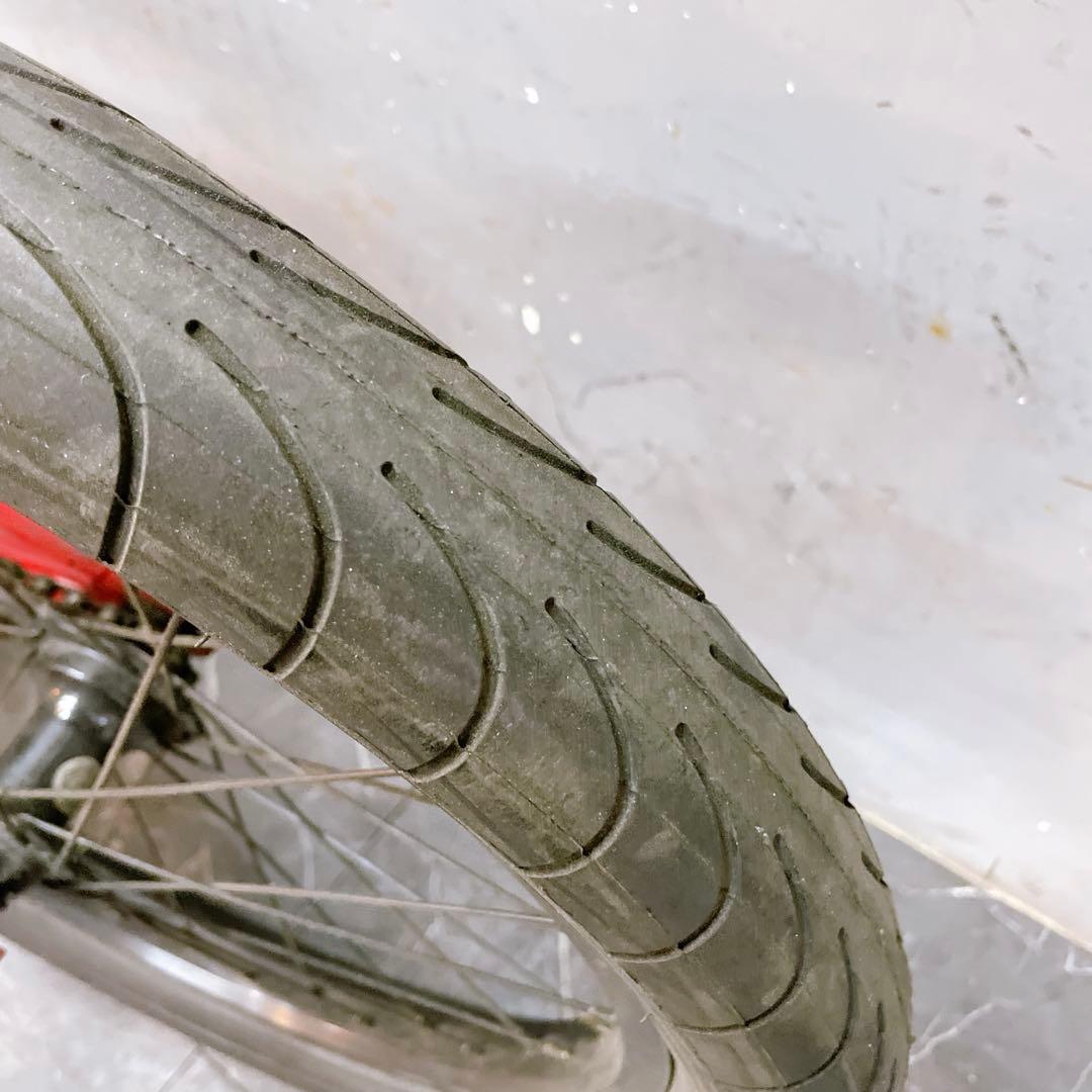 分解配送【917】BMX volume bike モトクロス レッド 20インチ
