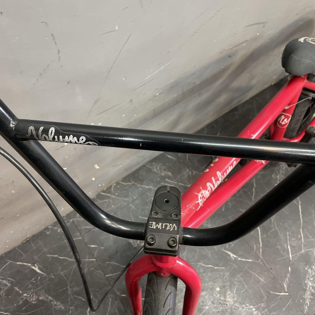 分解配送【917】BMX volume bike モトクロス レッド 20インチ