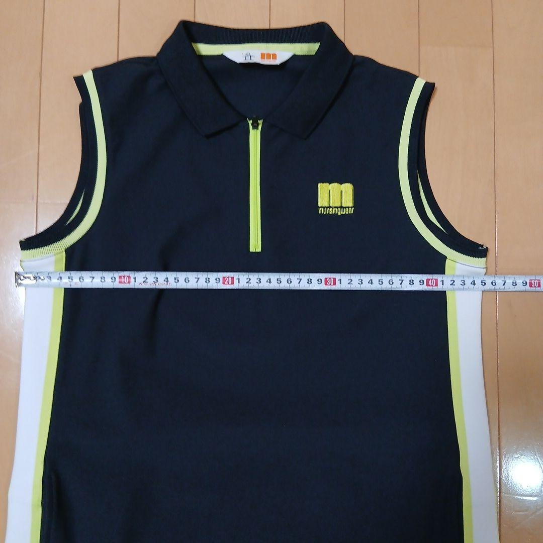 munsingwear ノースリーブポロワンピース