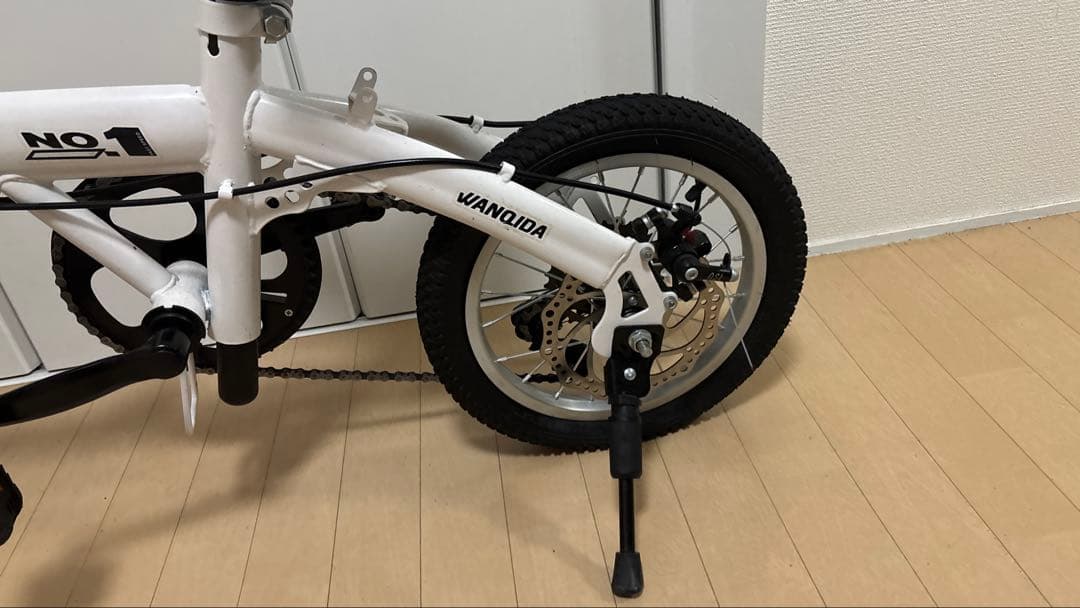 WANQIDA 折りたたみ自転車 ホワイト