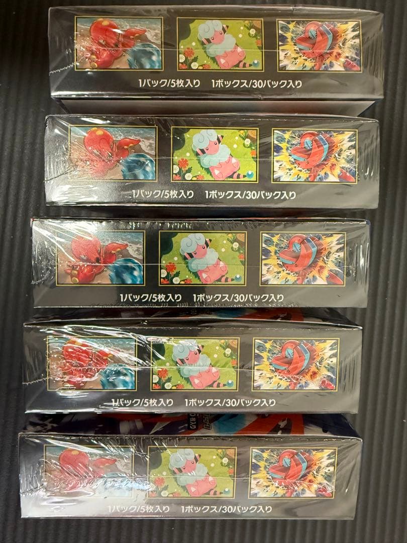 ポケモン ニンジャスピナー 5個セット　新品未開封全部シュリンク付き