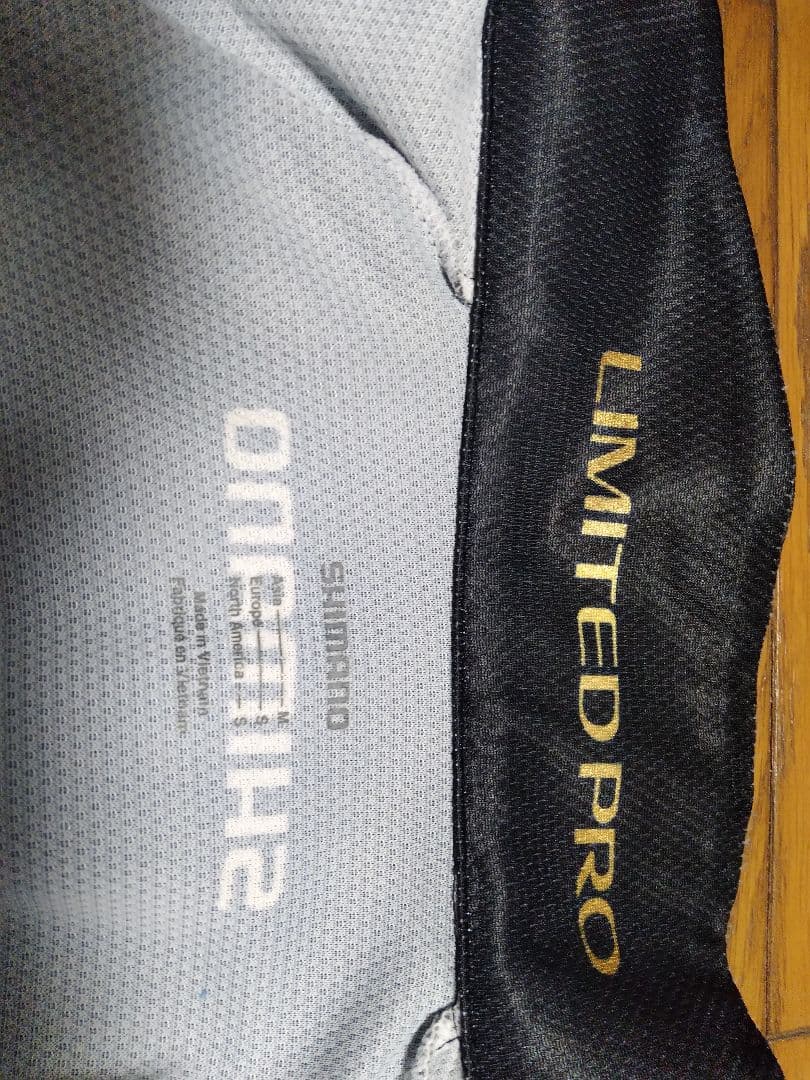 SHIMANO LIMITED PRO フルジップシャツ　長袖　M ブラック