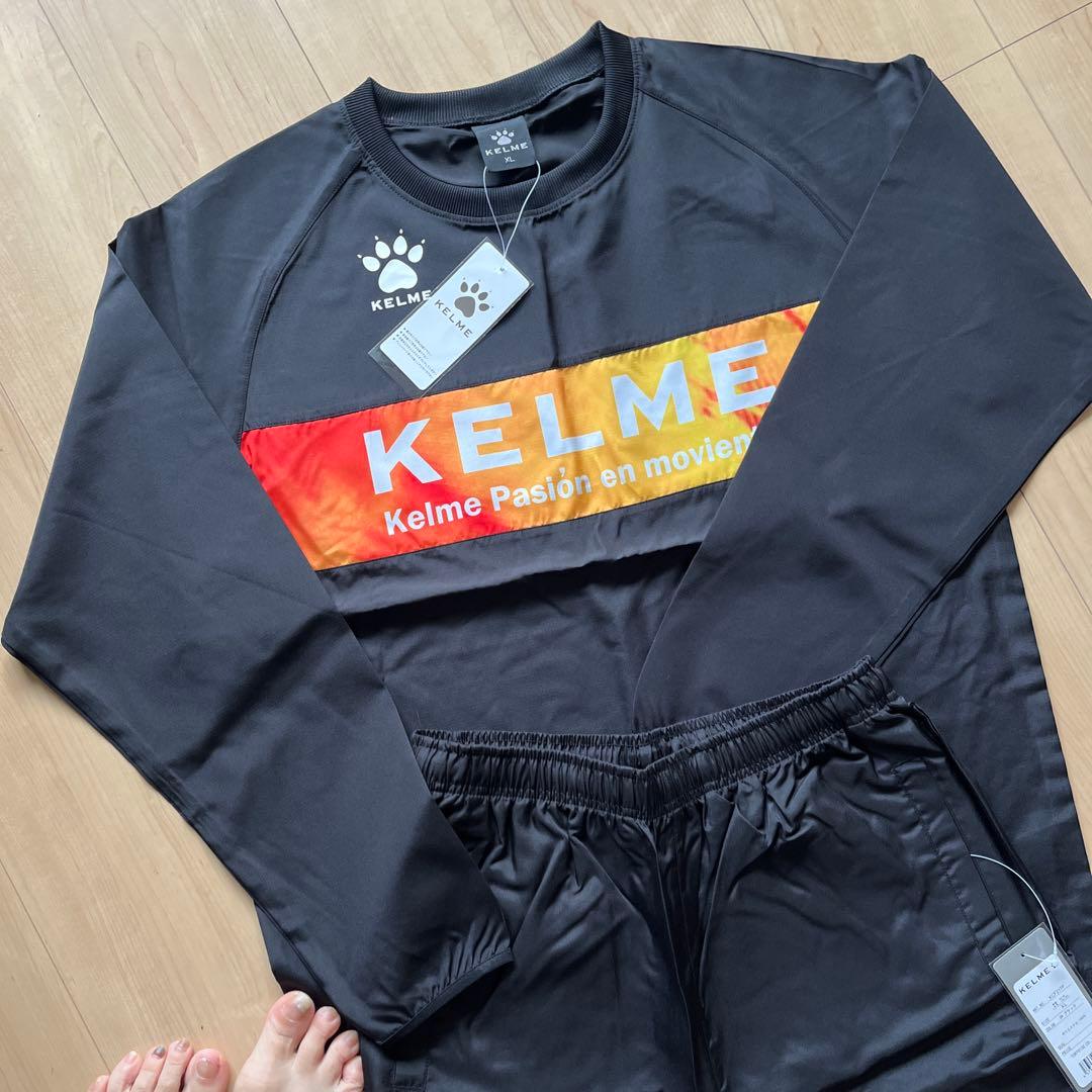 KELMEピステ上下セット XLサイズ　　ブラック