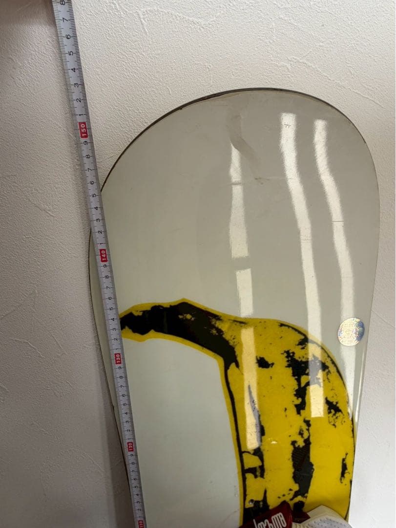 Andy Warhol スノーボード バナナデザインビンディング付き