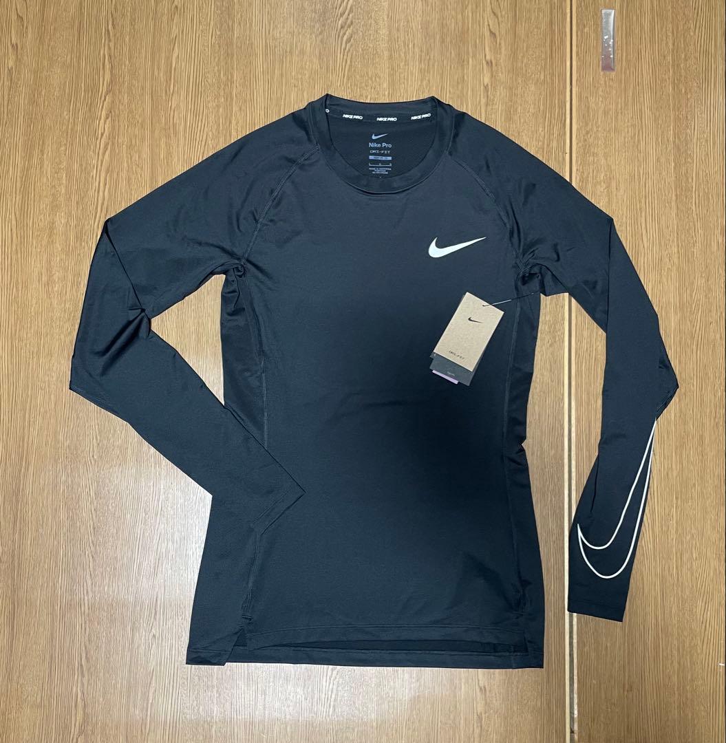 新品2枚カラー　ナイキプロ　NIKE コンプレッションインナー　ブラック　メンズ