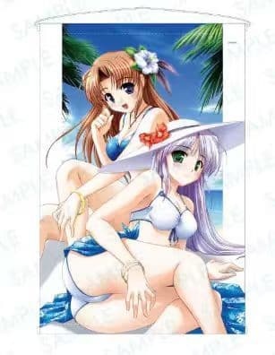 夜明け前より瑠璃色な 20th B2Wスエードタペストリー フィーナ＆菜月 水着