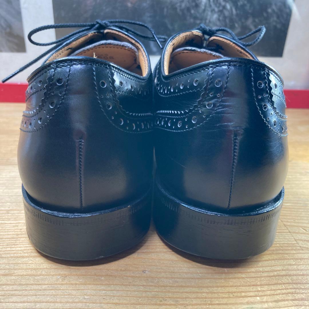 DUNLOP CLASSIC ゴルフシューズ ウイングたチップ ブラック 未使用
