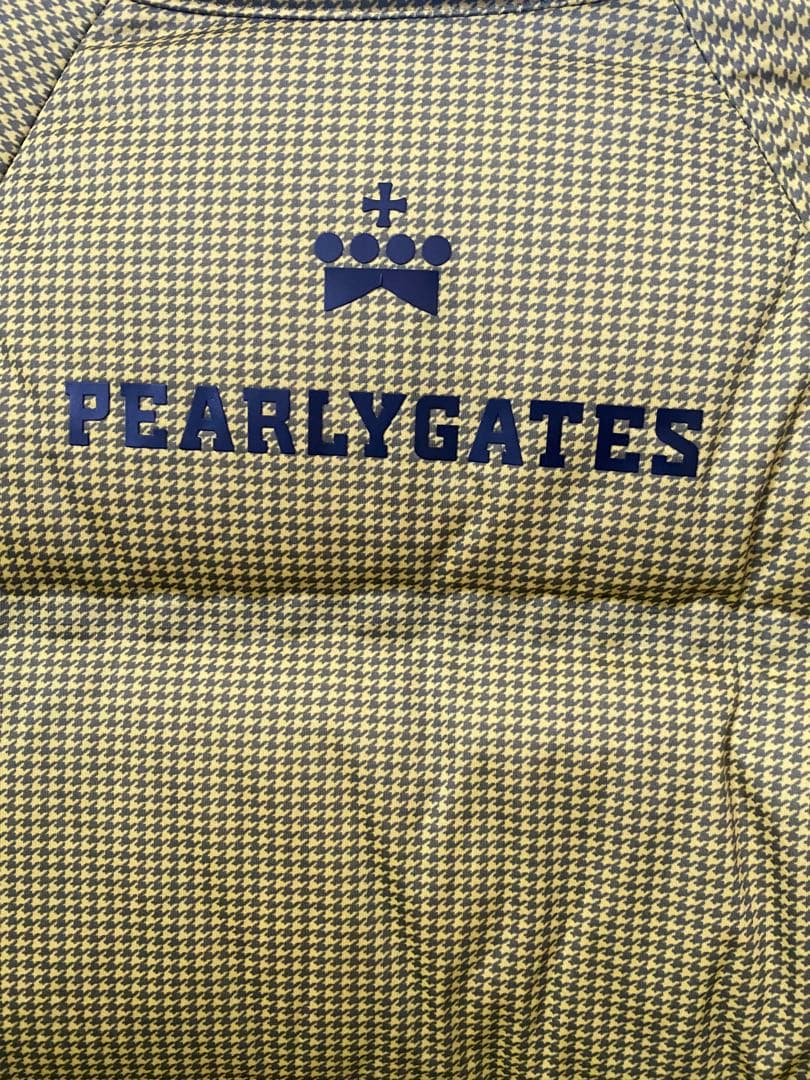 PEARLY GATES パーリーゲイツ ダウンジャケット 千鳥格子柄 サイズ4