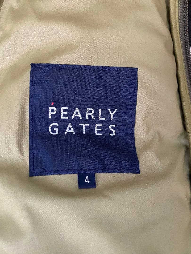 PEARLY GATES パーリーゲイツ ダウンジャケット 千鳥格子柄 サイズ4